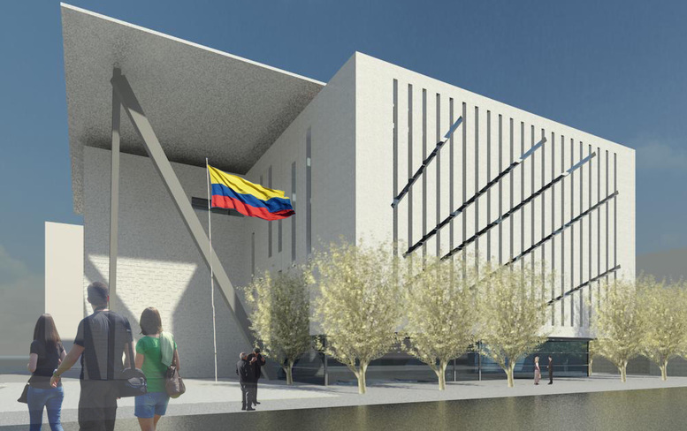 Fachada del Ministerio de Defensa de Colombia